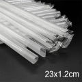 20/40PCS Transparent Straws Individually Packaged Bubble Tea Milkshake Disposable Straws Transparent Party Accessory Wedding.