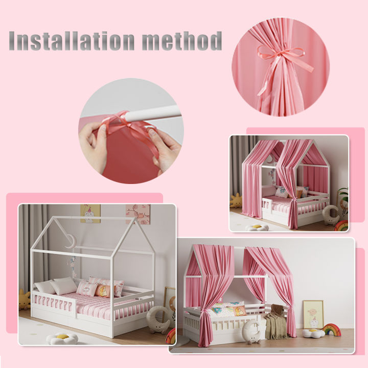 Bunk%20Bed%20Canopy%201/2-Piece%20Muslin%20Bunk%20Bed%20Canopy,%20Fabric%20Canopy%20for%20Bunk%20Beds%20Suitable%20for%20Bed%20Canopy,%20Bedroom%20Decoration%20-%20Image%206