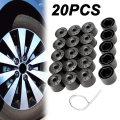 20Pcs Car Wheel Cover Hub Nut Bolt Covers Cap 17mm Auto Tyre Screws Exterior Protection Accessories for Volkswagen VW Golf MK4. 