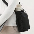 Portable Water Bottle Bag Outdoor Sports Phone Water Bottle Storage Bags Hiking Camping Travel Kettle Bag with Shoulder Straps.