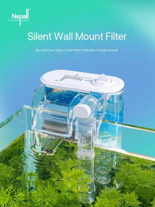 Fish%20%20Tank%20Filter%20Waterfall%20Oxygenated%20Water%20Purification%20Cycle%20Mute%20Three-In-One%20Small%20Wall-Mounted%20Filter%20Box%20-%20Image%202