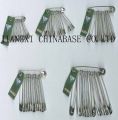 Pack of 60 pcs different sizes safety pins /Scarf pin/ Hijab pin/ cloth pin/Brooches/Craft. 