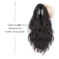 Short Curly Synthetic Wig Ponytail Natural Curly Claw Clip Ponytail Hair Extension Female Grip High Ponytail With Mini Gripper. 