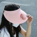 Rotating Fan hat | Chargeable Fan Cap. 