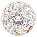 Ready to ship! Cinnamoroll Sanrio sticker, 50 different pattern waterproof sticker. 
