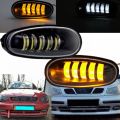 Fog Light Assembly Led Headlight driving light for Daewoo chevrolet lanos sens 50W fog lamp Running Light. 