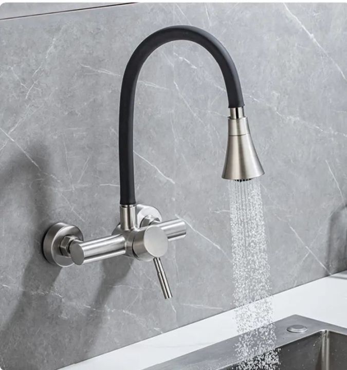 Wall%20Mount%20Kitchen%20Tap%20Single%20Handle%20Faucet%20Swivel%20Sink%20Mixer%20Tap%20Brushed%20Nickel%20-%20Image%208