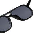 Fashion rice nail double beam men's sunglasses European and American pilot sunglasses cross-border riding driving sunglasses. 