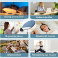 Mini Wireless Bluetooth Speaker Under Pillow Sleep Sound Machine White Noise Dynamic Audio Rechargeable Portable for Travel. 
