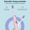 Tongwode Sonic Electric Toothbrush IPX7 Waterproof Adult Couple Home Use Soft Bristle Replaceable With 6 Tooth Brush Heads. 