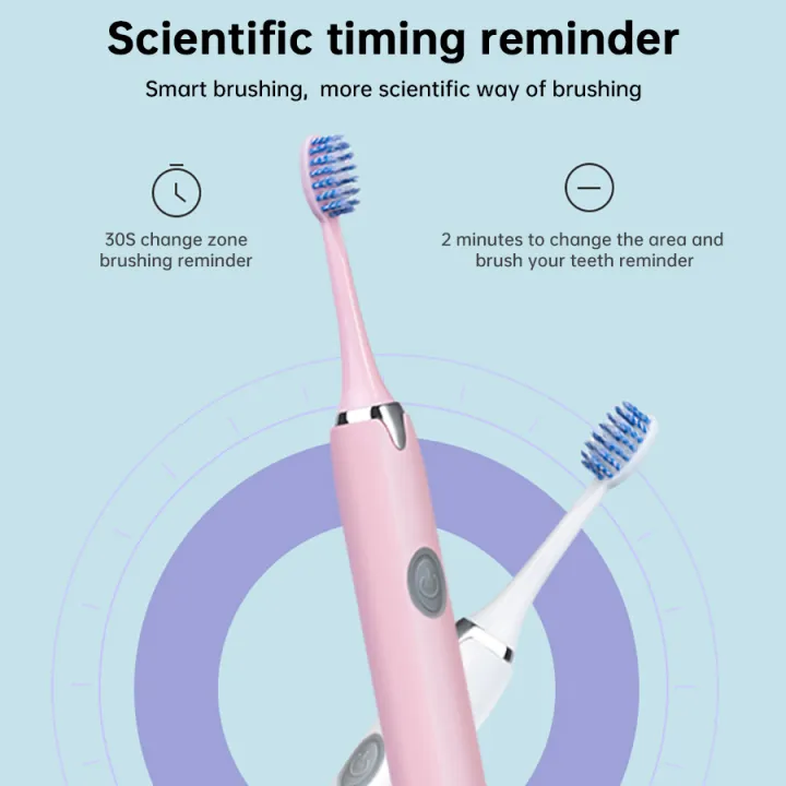 Tongwode%20Sonic%20Electric%20Toothbrush%20IPX7%20Waterproof%20Adult%20Couple%20Home%20Use%20Soft%20Bristle%20Replaceable%20With%206%20Tooth%20Brush%20Heads%20-%20Image%206