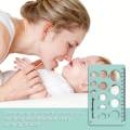 Nipple Ruler for Flange Sizing, Soft Flexible Silicone Measurement Tool for Breast Pump Sizing,Easy to Use for Pumping.