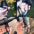 2/5/10Pcs Baby Stroller Hooks Buckles Clip Aluminum Alloy Cart Organizer Diaper Bag Shopping Pram Hook Buckle Stroller Hanger. 