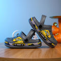 Boys' summer cartoon leisure beach garden cave shoes, comfortable and lightweight, non slip sandals.