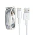 High-Quality Lightning USB Cable for iPhone - Elegant White Charger Cord.
