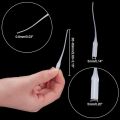Glue Tips, 100pcs Plastic Glue Micro-Tips Glue Extender Precision CA Glue Applicator for Arts Crafts Hobby Projects Guitar. 