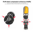 8/6Pcs Milling Cutter Collet Adapter 6/ 6.35/8mm Trimmer Collet Chuck Router Bit Accessories Tool for Engraving Machine.