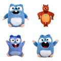 Anime Grizzy & The Lemmings Plush Kawaii Cartoon Grizzly And Lemmings Anime Peripheral Stuffed Doll For Kid Birthday Cute . 