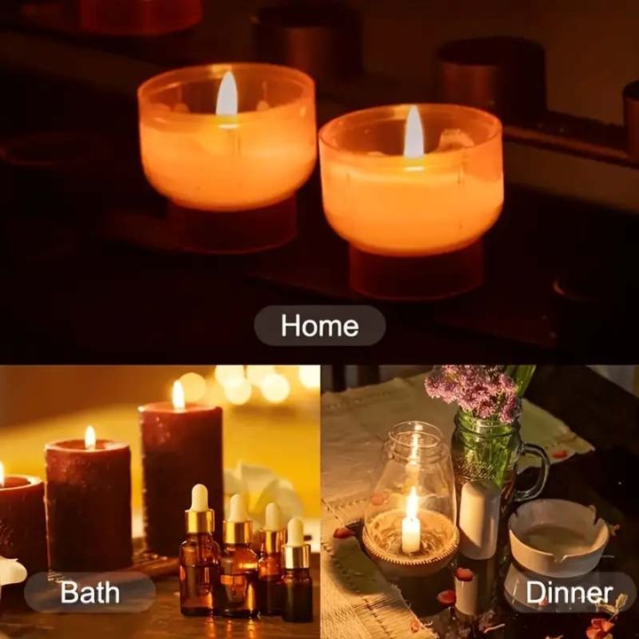 50pcs%20Candle%20Wick%20Making%20Kit,%20with%205pcs%20Candle%20Wick%20Holder%20and%2060pcs%20Glue%20Point,%20Suitable%20for%20Soybean%20Beeswax%20Make%20Candles%20-%20Image%204