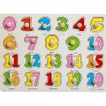 Baby Kids Toddler Wooden Puzzle Jigsaw Numbers Animal Learning Educational Toys.