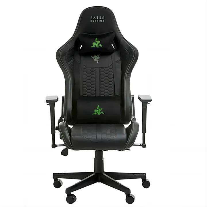 RESPAWN 110 Gaming Chair - Gamer Chair PC Computer Chair, Ergonomic Gaming Chairs, Office Chair with Integrated Headrest, Gaming Chair for Adults 135 Degree Recline with Angle Lock - Grey Fabric