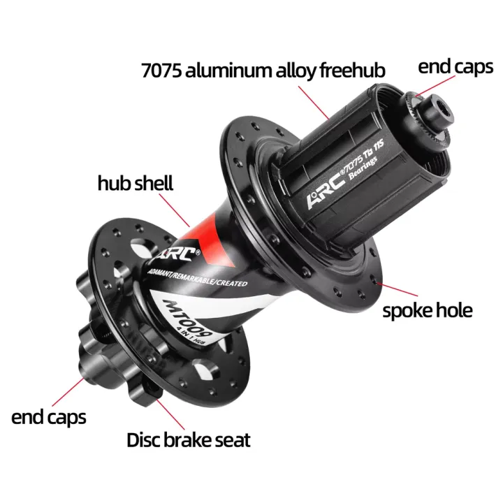 ARC%20MT009%20Bicycle%20Hub%2028%2032%2036%20Holes%206%20Pawls%20HG%20MS%20XD%208%209%2010%2011%2012%20Speed%20Freehub%20Sealed%20Bearing%20MTB%20Mountain%20Front%20Rear%20Bike%20Hub%20-%20Image%204