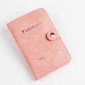 Waterproof Passport Holder Covers Case Travel PU Leather Credit Card Wallet Cute Passport Book For Women/Men Passport Cover.
