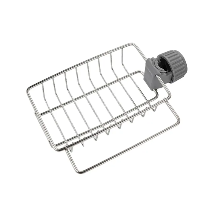 Sponge%20Holder%20with%20towel%20hanger,%20Stainless%20Steel%20Faucet%20Storage%20Rack,%20Adhesive%20Sink%20Caddy%20Organizer%20for%20Brush,%20Towel.%20Shower%20Soap%20Dish%20for%20Bathroom,%20Kitchen%20Hanging%20Storage%20Accessories%20Black%20-%20Image%203