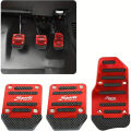 1set Car Pedal Protection Cover Car Brake Accelerator Pedal Manual Gear Pedal For Car Universal Pedal.