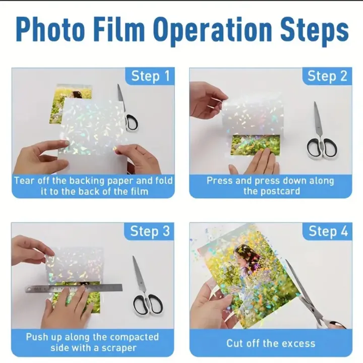 50%20Sheets%20Waterproof%20Cold%20Laminating%20Film%20A6%20Hologram%20Star%20Dot%20Self-adhesive%20Paper%20film%20DIY%20Package%20Card%20Photo%20Laminating%20Film%20-%20Image%205