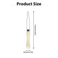 Button Hook Helper Clothes Shirts Button Assist Tool Buttons Fastening Device Fastener With Wooden Handle Elastic Belt Fastener. 