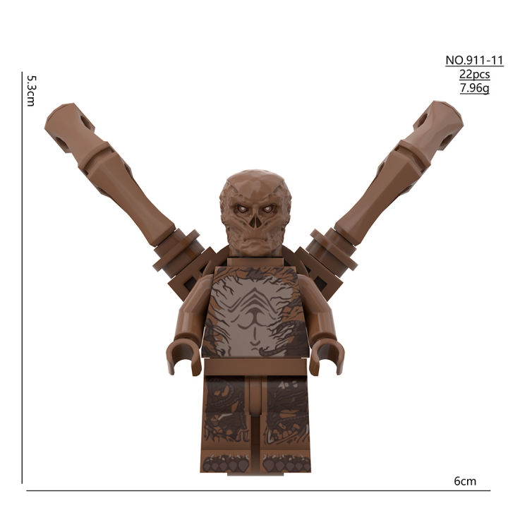 MOC%20Horror%20Sci-fi%20Alien%20Monster%20Building%20Blocks%20Set%20Articulated%20Cannibal%20Flower%20Creature%20Action%20Figure%20Brick%20Model%20Toys%20for%20Kids%20-%20Image%207