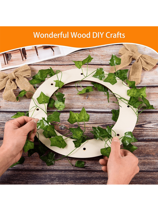 2/4/8Pcs%20Wooden%20Wreath%20Frames%20for%20Crafts%20Unfinished%20Wooden%20Craft%20Floral%20Hoop%20Rings%20DIY%20Christmas%20Garland%20Wood%20Hanging%20Decoration%20-%20Image%206