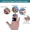 Pexmen 1/2/5/10Pcs Buddy Tape Finger Straps With Padded No-Slip Hook and Loop Finger Splint Solution To Support Injured Fingers.