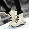 Winter Women Boots Platform Shoes Keep Warm Thigh High Snow Boots Outdoor Ladies Slip on Comfortable Waterproof Fur Femme Boots. 