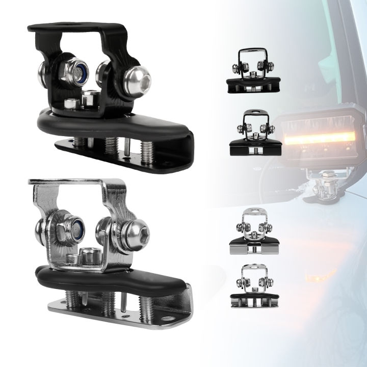 2pcs%20Stainless%20Steel%20Universal%20Car%20Auto%20A-Pillar%20Hood%20LED%20Work%20Light%20Bracket%20Holder%20Clamp%20Engine%20Cover%20Lamp%20Bar%20Mounting%20Clamp%20-%20Image%202