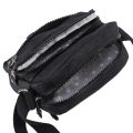 Chic Waterproof Nylon Crossbody Bag Adjustable Shoulder Strap Zip Closure Student Fashionable Shoulder Bags for Child. 