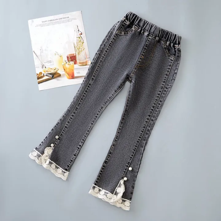 Korean%20version%20of%20new%20girl%20denim%20jeans%20spring%20and%20autumn%20casual%20denim%20trousers%20fashion%20children%20loose%20wide-leg%20flared%20pants%203-12%20-%20Image%204