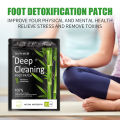 Detox Foot Patches Pads Natural Detoxification Treat Body Toxin Cleansing Stress Relief Feet Slimming Detoxification Care Pads. 