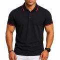 Men’s Solid Black Polo T-Shirt  Premium PK Cotton | Casual & Formal Wear. 