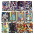 50Pcs Anime Naruto Collection Cards Naruto Uchiha Sasuke Hatake Kakashi Rare SR SSR UR Collection Cards Children Toy . 