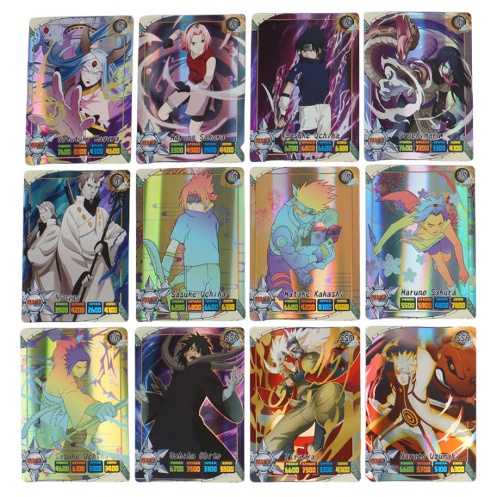 50Pcs%20Anime%20Naruto%20Collection%20Cards%20Naruto%20Uchiha%20Sasuke%20Hatake%20Kakashi%20Rare%20SR%20SSR%20UR%20Collection%20Cards%20Children%20Toy%20%20-%20Image%204