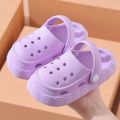 Children's Slippers Boys And Girls Bao Head Anti-collision Summer Soft Bottom Wear Baby Slippers Outside The Home. 