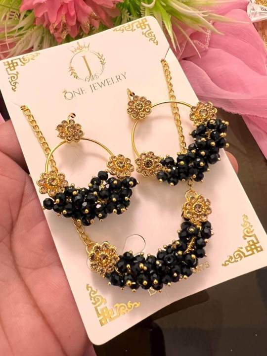 Imran%20collection1%20-%20Decent%20gajra%20And%20Charming%20locket%20Set%20Necklace%20With%20Earrings%20For%20Girls%20and%20Woman%20-%20Image%207