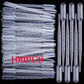 100PCS or 500PCS 3ml disposable plastic pipettes, eye droppers, essential oils, cosmetics, scientific and laboratory tools.
