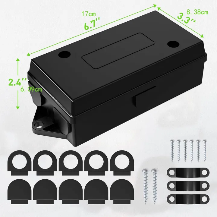 7-Way%20Trailer%20Junction%20Box%20Kit%20with%207%20Terminal%20Studs,%20Heavy-Duty%20Weatherproof%20Wiring%20Box%20for%20RV%20Camper%20Trailer%20Light%20Rewiring%20-%20Image%202