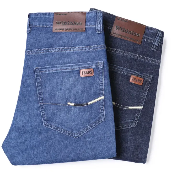 2024%20Summer%20Men%20Denim%20Shorts%20New%20Style%20Thin%20Retro%20Simplicity%20Business%20Casual%20Straight%20Short%20Jeans%20Male%20Brand%20Clothing%20Black%20Blue%20-%20Image%206