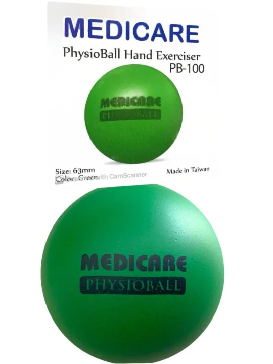 Medicare%20physioBall,%20Hand%20Exercise%20Ball,%20Physio%20Ball,%20Medicare%20PB-100%20Single%20Piece%20Green%20PhysioBall,%20-%20Image%203