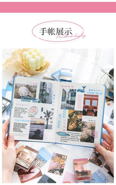 Aesthetic%20Stickers%20Journaling%20Washi%20Paper%20Adhesive%2015pc%20-%20Image%203