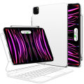 Magnetic Case for iPad Pro 11 2024 Air 4 5 iPad Pro 13 M4 12.9 6th 5th 4th 3rd Gen Magic Keyboard Compatible Case Pencil Holder. 